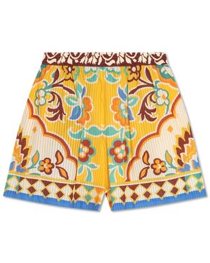 Etro Short Shorts - Yellow