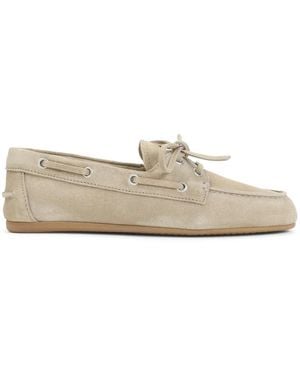 Miu Miu Sailor Shoes - White