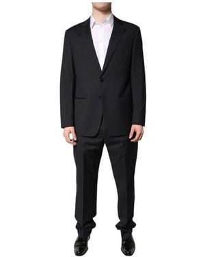 Emporio Armani Single Breasted Suits - Black