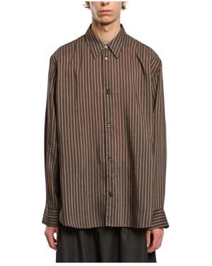 Studio Nicholson Boxy Oversized Shirt - Bruin