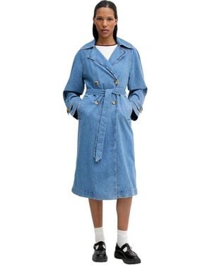 Marc O' Polo Trench Coats - Azul