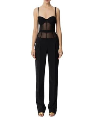 Elisabetta Franchi Jumpsuits - Black