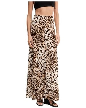 Gestuz Maxi Skirts - Marrón