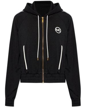 Michael Kors Sweatshirt Met Geborduurd Logo - Zwart