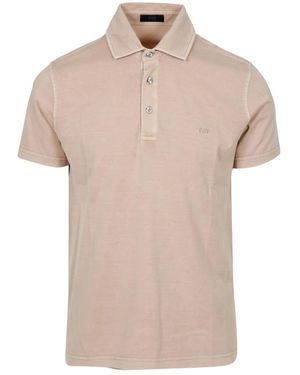 Fay Polo Shirts - Natural
