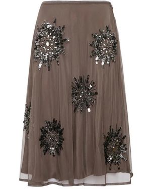 Maliparmi Midi Skirts - Bruin