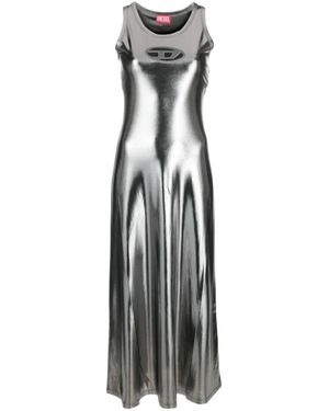 DIESEL D-Lyny Midi Dress - Metallic