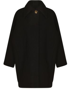 Patou Single-Breasted Coats - Negro