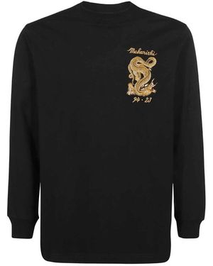 Maharishi Long Sleeve Tops - Nero