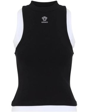 Versace Vintage Tanktop - Zwart