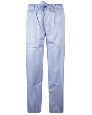 Tekla Straight Trousers - Blue