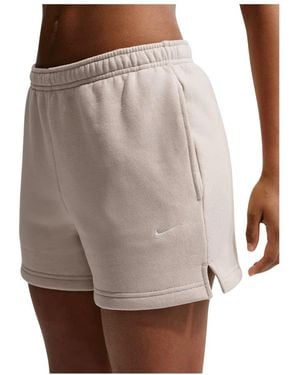 Nike Studio Fleece Medium Weight Mid-Rise Shorts - Bruin