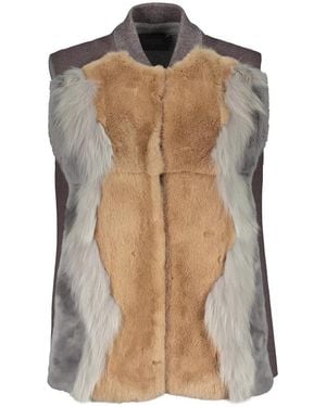 Lorena Antoniazzi Vests - Brown