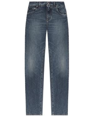 Dolce & Gabbana Slim-Fit Jeans - Azul