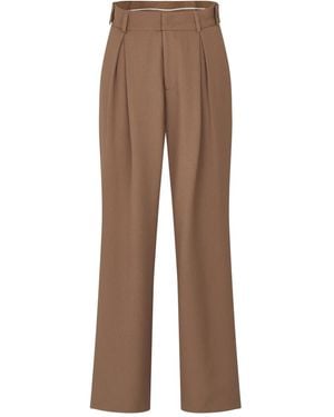 Bugatti Legere Damen Hose Gerades Bein - Braun