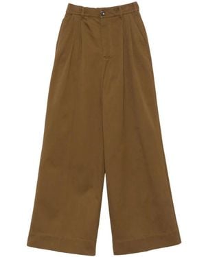 Soeur Wide Pants - Green