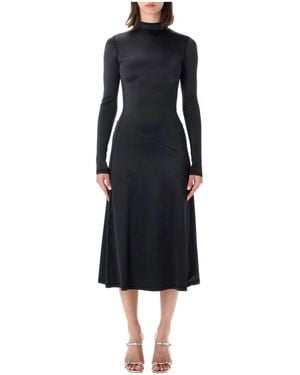 DIESEL Midi Dresses - Negro