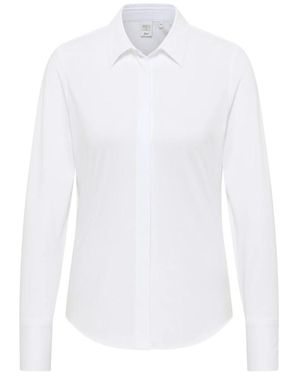Eterna Jersey Blouse - Wit