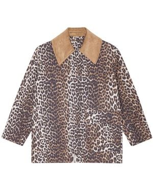 Ganni Light Jassen - Bruin