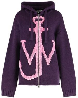 JW Anderson Zip-Throughs - Paars