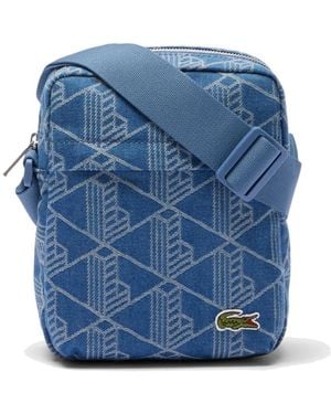 Lacoste Cross Body Bags - Blue