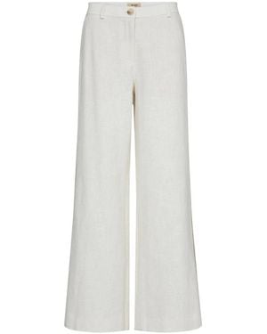 Mos Mosh Wide Trousers - Grey