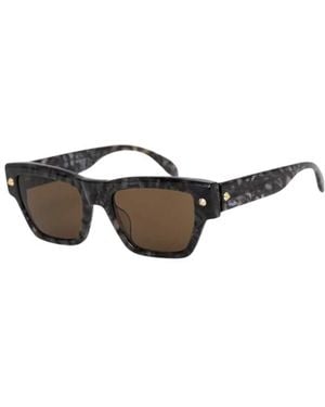 McQueen Zonnebrillen - Bruin