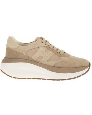 Hogan Schoenen ,Sneakers - Naturel