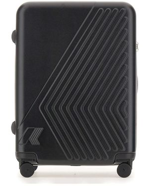 K-Way Large Suitcases - Black