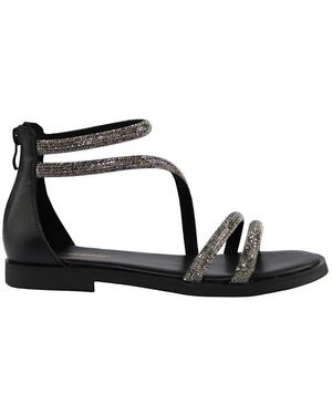 Les Tropeziennes Flat Sandals - Negro