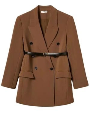 Twinset Blazers - Marrone