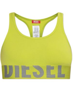DIESEL Bra Ufsb-Cotton-Race-Bralette - Gelb
