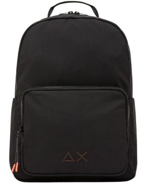 Sun 68 Nylon-Rucksack - Schwarz
