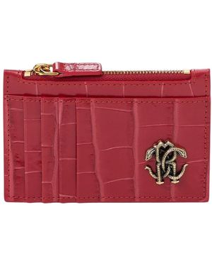 Roberto Cavalli Wallets & Cardholders - Red