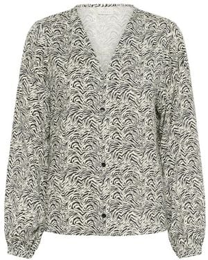 Kaffe Shirts - Grigio