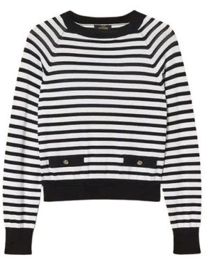 Twinset Tops ,Veelkleurig ,Maglia Collezione Actitude - Zwart