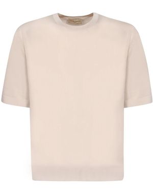 Officine Generale T-Shirts - Natural