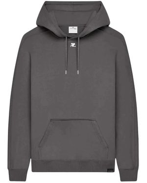 Courreges Oversized Hoodie - Grijs