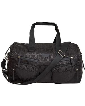 Liu Jo Schwarze Reisetasche Mit Goldenen Details