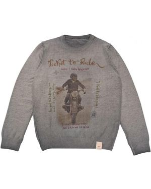Bob Round-Neck Knitwear - Gris