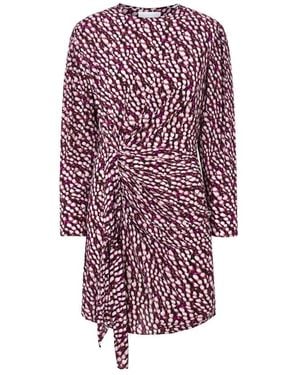 Isabel Marant Kleedjes ,Veelkleurig ,Short Kleedjes - Paars
