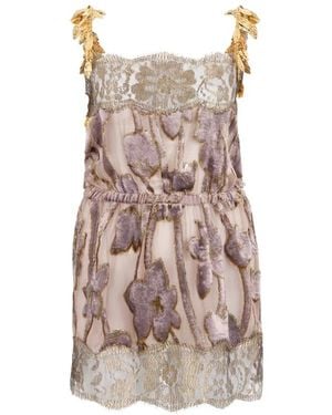 Roberto Cavalli Party Dresses - Natural
