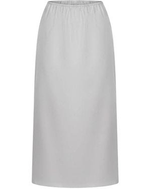 Rier Midi Skirts - Grey