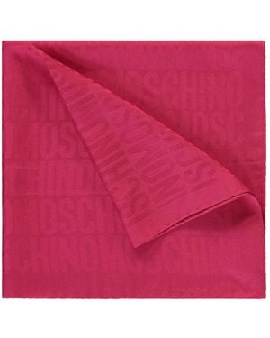 Moschino Seidenschal Aus Seide - Pink