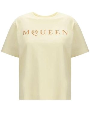 McQueen T-Shirts - Yellow