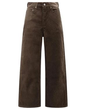 DUNST Wide Jeans - Marron
