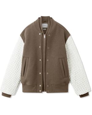 Axel Arigato Bomber Jackets - Brown