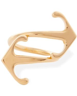 Off-White c/o Virgil Abloh Mono Arrow Logo Ring - Metallic