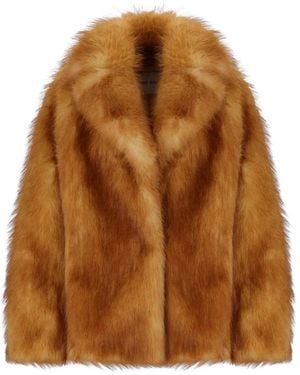 Stand Studio Faux Fur & Shearling Jackets - Marron
