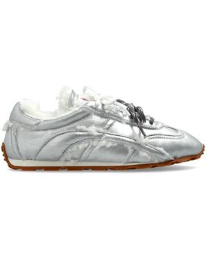 DSquared² Schoenen ,Grijs ,Katoen Dc-642 Sneakers - Wit